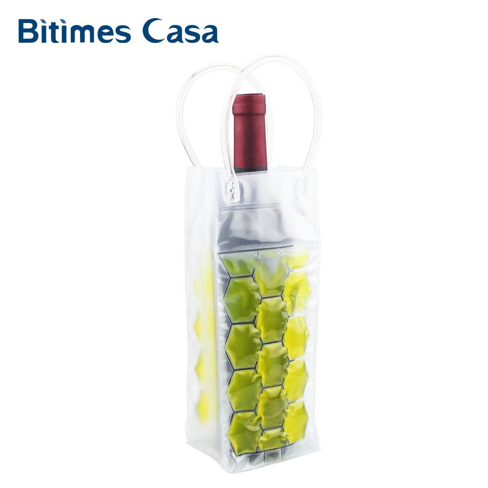 Rapid Ice Wine Cooler PVC Beer Bag Outdoors Ice Gel Picnic CoolSacks Wine Cooler Chillers Frozen Bottle - V.I.P Digital Presence