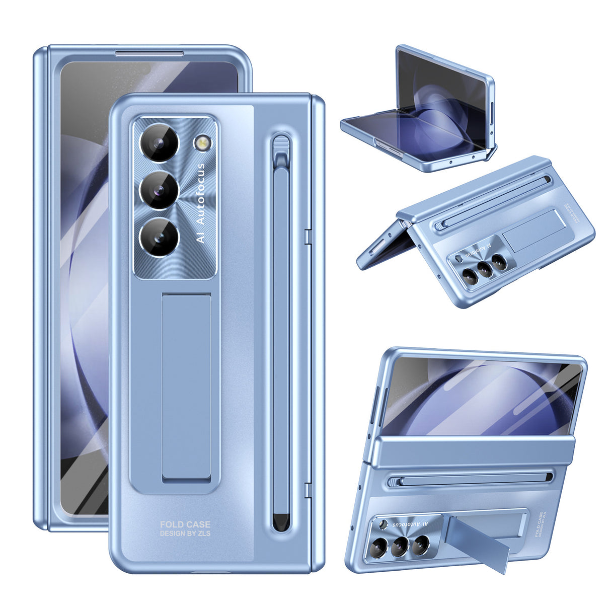 Suitable for Samsung zfold 6 phone case FOLD5 folding official pen slot case film integrated all inclusive anti fall protective case - V.I.P Digital Presence