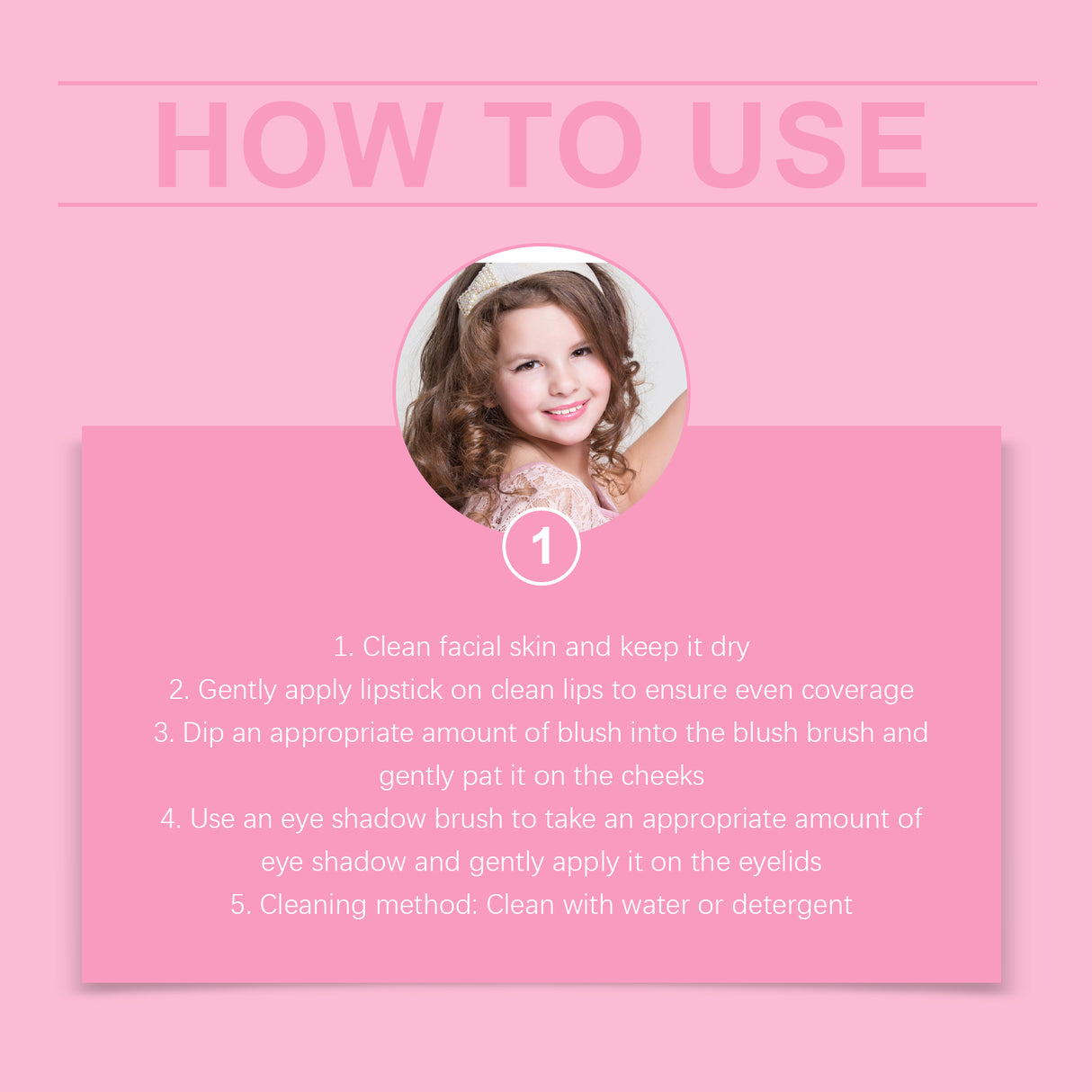 Kids Makeup Gift Box, Kids Play Fun Girl Makeup Lipstick Eyeshadow Makeup Set Gift Box - V.I.P Digital Presence