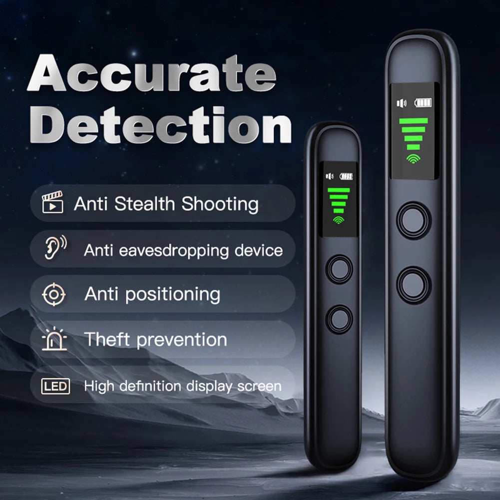 T66 GPS Tracker Detector Multifunctional Infrared Anti-Positioning Anti-Eavesdropping Tracking Scanning Camera Detector for Car - V.I.P Digital Presence
