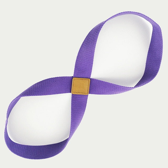 Yoga Stretch Strap Belt 8-shaped Women Pull Up Bands Belt Rope for Wrist Training Gym Pilates Physical Therapy Fitness Equipment - V.I.P Digital Presence