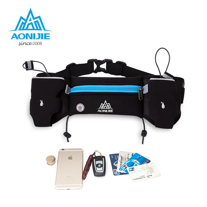 AONIJIE Running Waist Pack Outdoor Sports Hiking Racing Gym Fitness Lightweight Hydration Belt Water Bottle - V.I.P Digital Presence