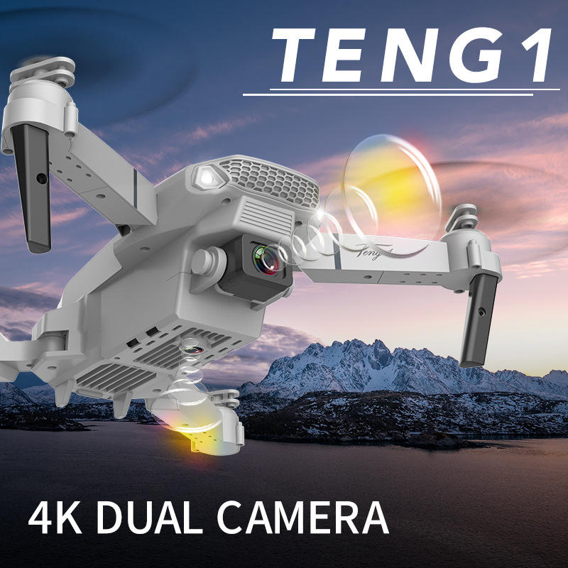 E88 Drone HD Camera Quadcopter Long Range Air Pressure Fixed Height Children's Remote Control Aircraft Drone - V.I.P Digital Presence
