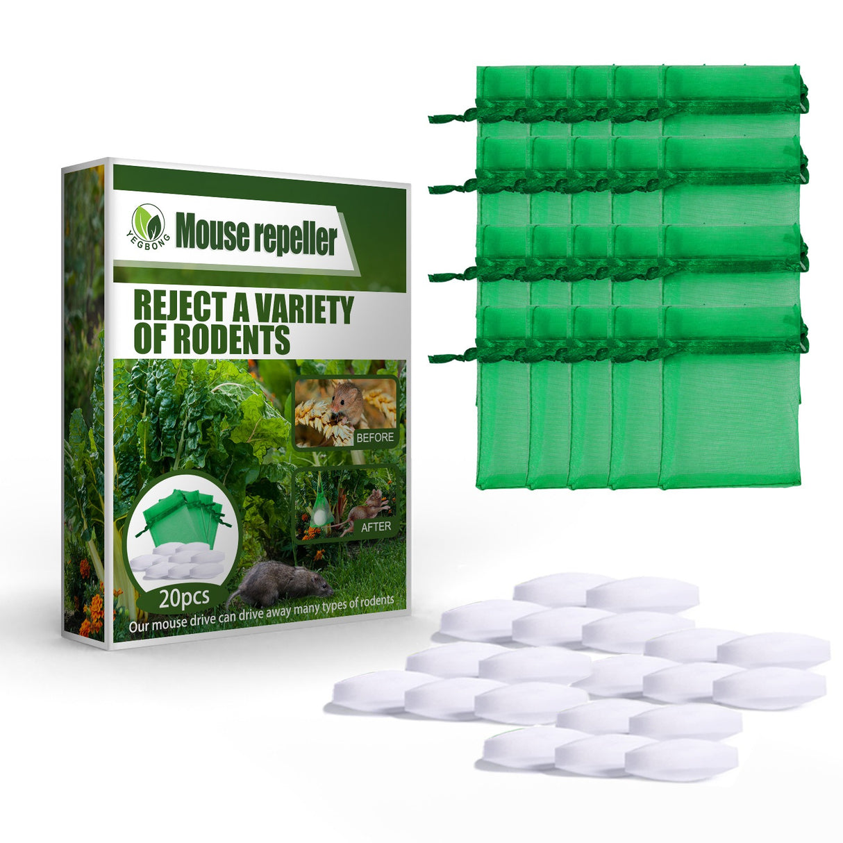 Mouse Repellent Mice Repellent for House Repel Mice Rats Rodent Control for Household Garden Yard Supplies - V.I.P Digital Presence