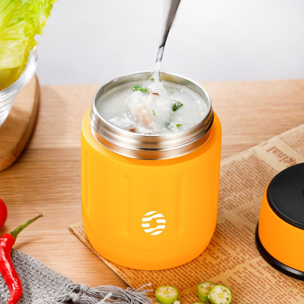 Stewing cup 316 stainless steel insulation barrel home office worker stew porridge stewing cup stewing pot - V.I.P Digital Presence