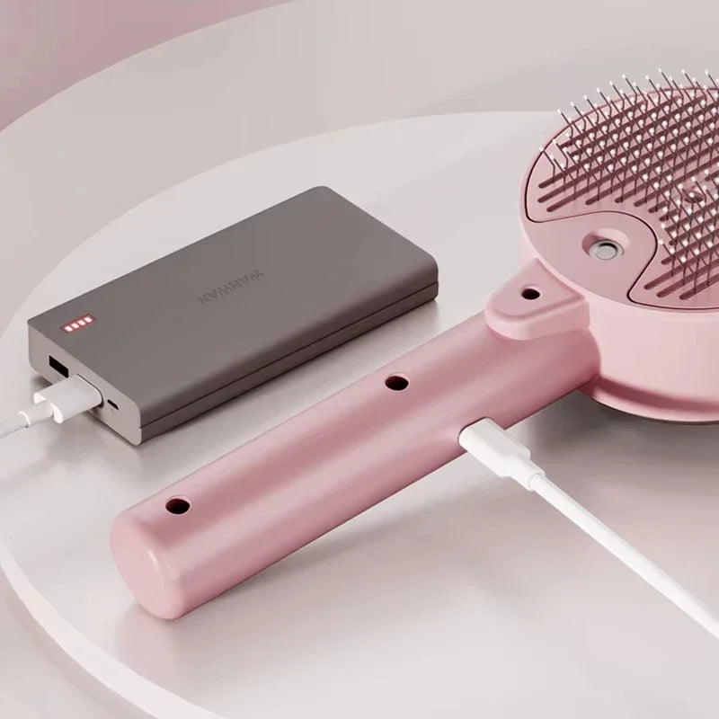 Pet Spray Massage Comb for Cats and Dogs with Electric Spray Water Steam Brush Kitten Pet Bath Brush Massage Pet Hair Remover - V.I.P Digital Presence
