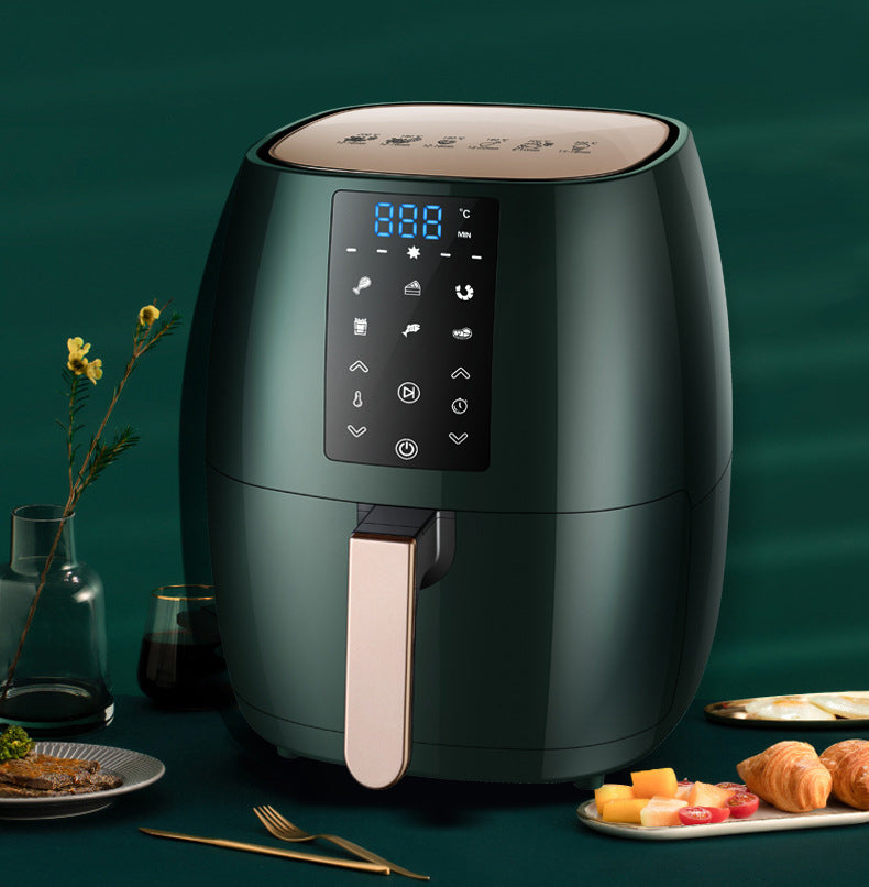 Household Appliances Smart Touch Automatic Power Off Touch Large Capacity Air Fryer Visual Air Fryer 5.5L - V.I.P Digital Presence