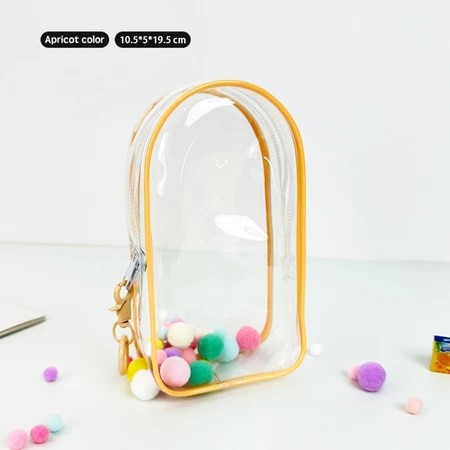 Labubu storage bag PVC high transparency thickened outdoor bag Xingdailu cotton doll exhibition walking bag labubu - V.I.P Digital Presence