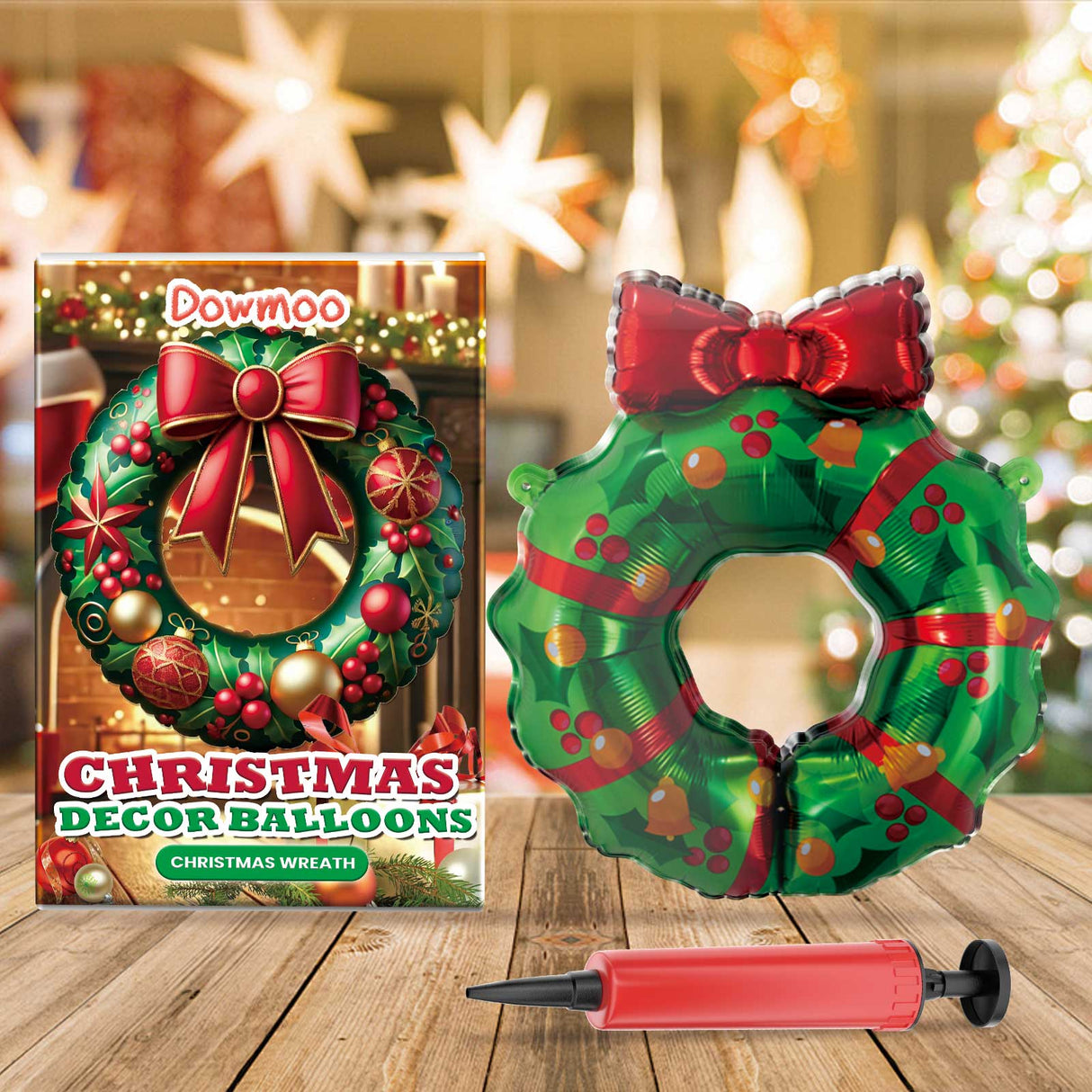 Christmas Balloons Balloon Standing Santa Claus Reindeer Christmas Tree Event Atmosphere Arrangement - V.I.P Digital Presence