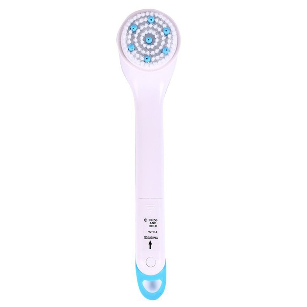 5 In 1 Electric Bath Shower Brush Exfoliation Spin Spa Massage Body Clean Brush Electric Massage Multi-Function Bath Brush Tool - V.I.P Digital Presence