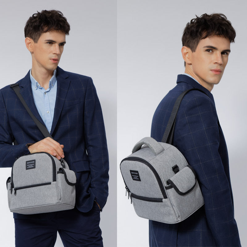 Creative fashion multifunctional backpack insulation bag lunch box bag lunch bag cold storage ice pack - V.I.P Digital Presence