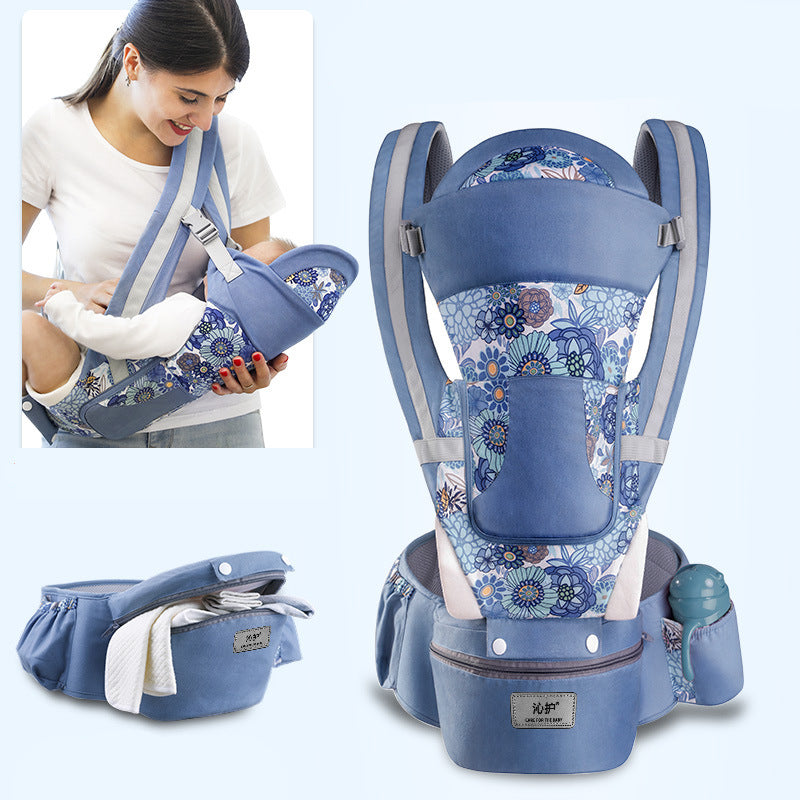 Portabebés ergonómico de 0 a 48 meses, 3 en 1, con asiento frontal, tipo canguro