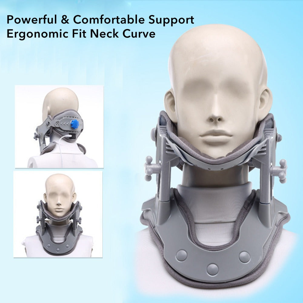 Medical Neck traction device Inflatable Cervical Collar Correction kit Neck Retractor Cervical Collar Stretcher Spine Pain Relif - V.I.P Digital Presence