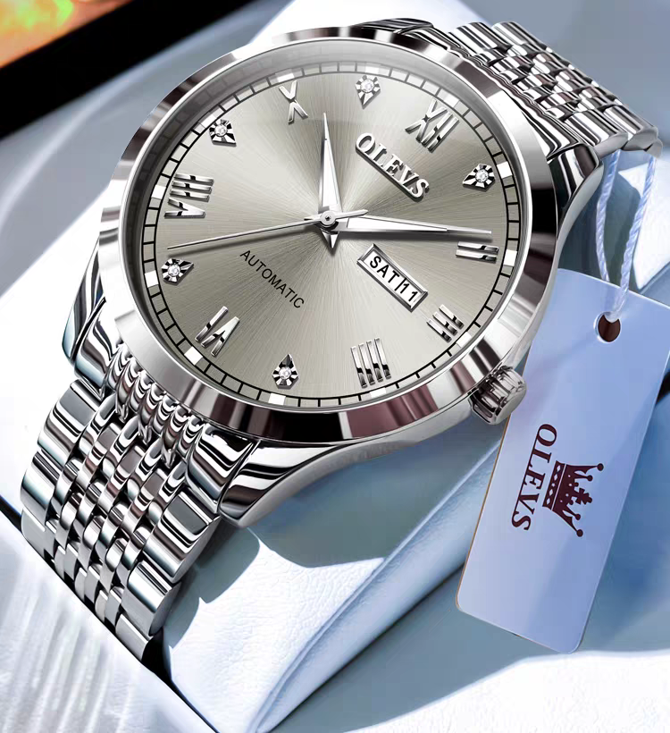 Men's Watch Men's Mechanical Watch Fully Automatic Simple Wind Waterproof Night Light Watch - V.I.P Digital Presence