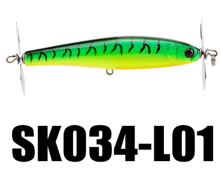 Señuelo de pesca tipo lápiz SeaKnight SK034 (1 unidad, 14,5 g, 90 mm)