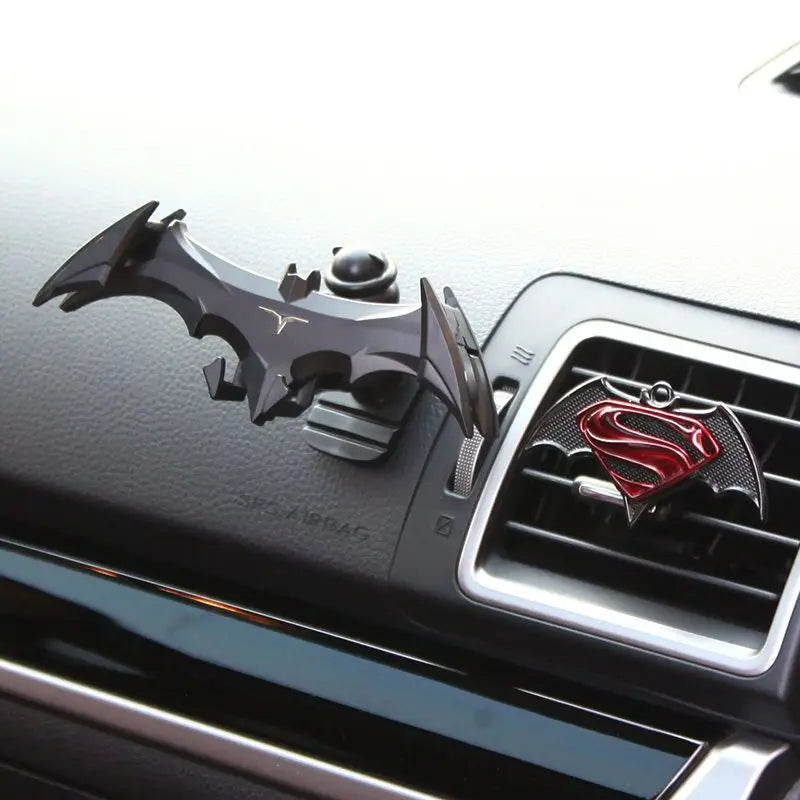 New Arrival Batman Gravity Buckle Type Car Phone Holders Air Outlet Navigation Support Frame Suitable For All 4-6.5 Inch Devices - V.I.P Digital Presence