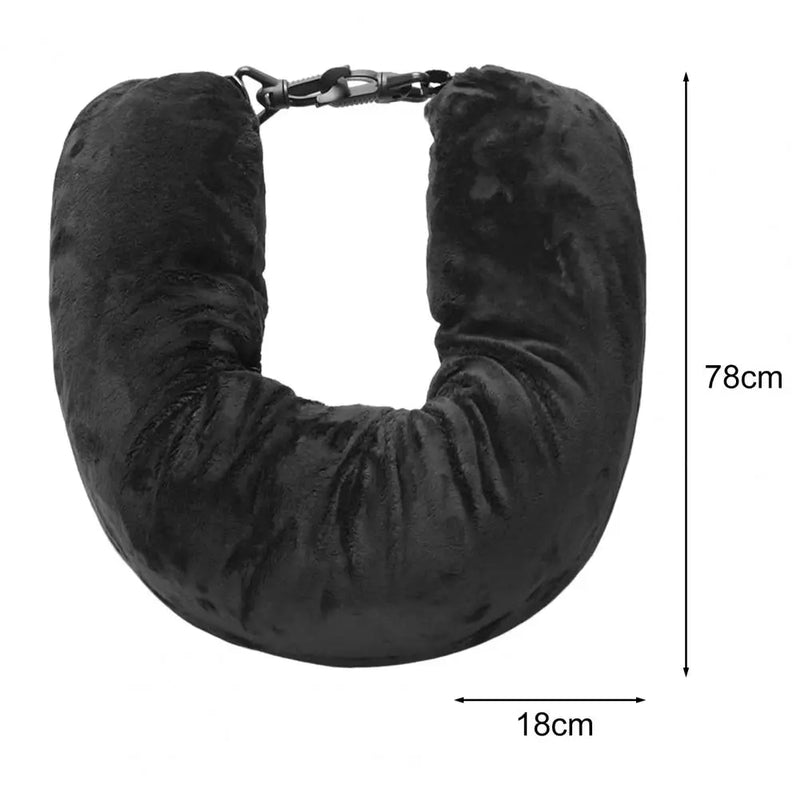 Fillable Neck Pillow Space-saving Portable Travel Pillow Refillable Fillable Clothes Neck Support Cushion For Car Train Airplane - V.I.P Digital Presence