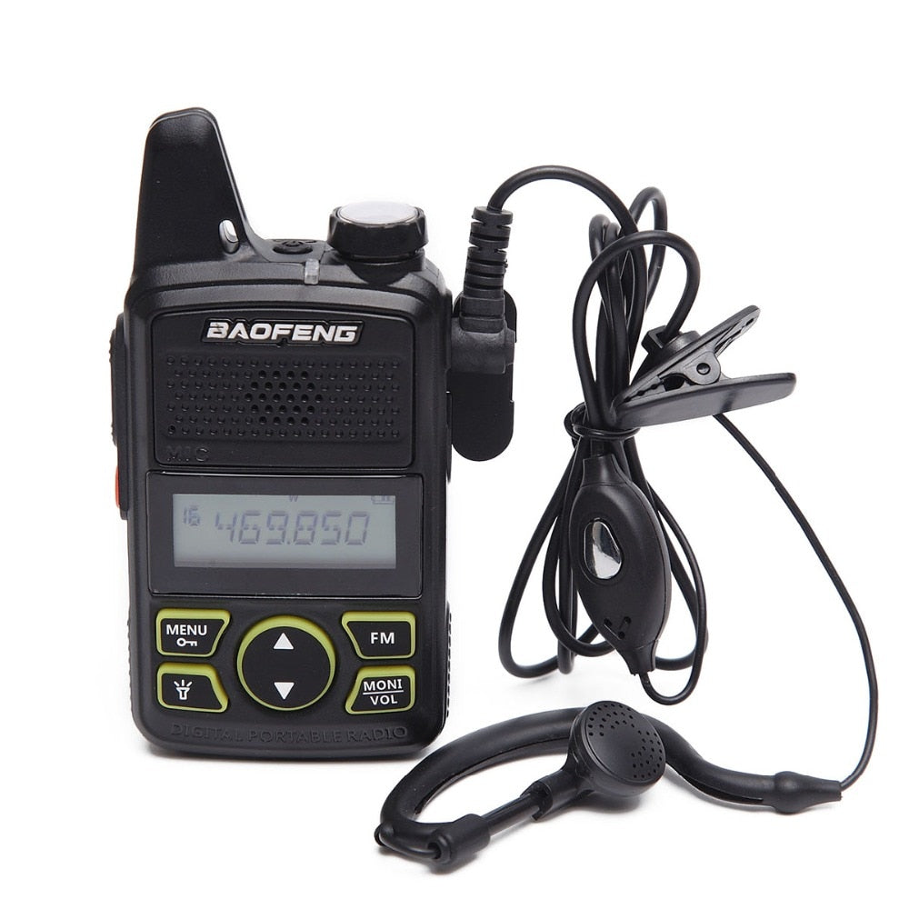 1pcs BAOFENG BF-T1 MINI Two Way Radio UHF 400-470mhz 20CH BFT1 Portable Walkie Talkie easy to carry BF T1 - V.I.P Digital Presence