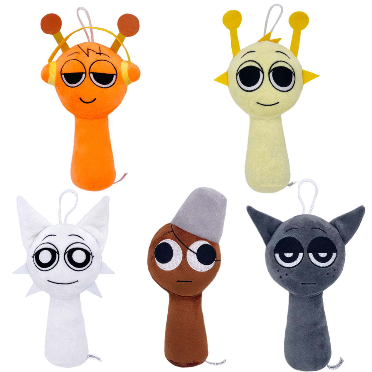 Sprunki Plush Rhythm Box Game Character Surrounding Plush Toys Dolls - V.I.P Digital Presence