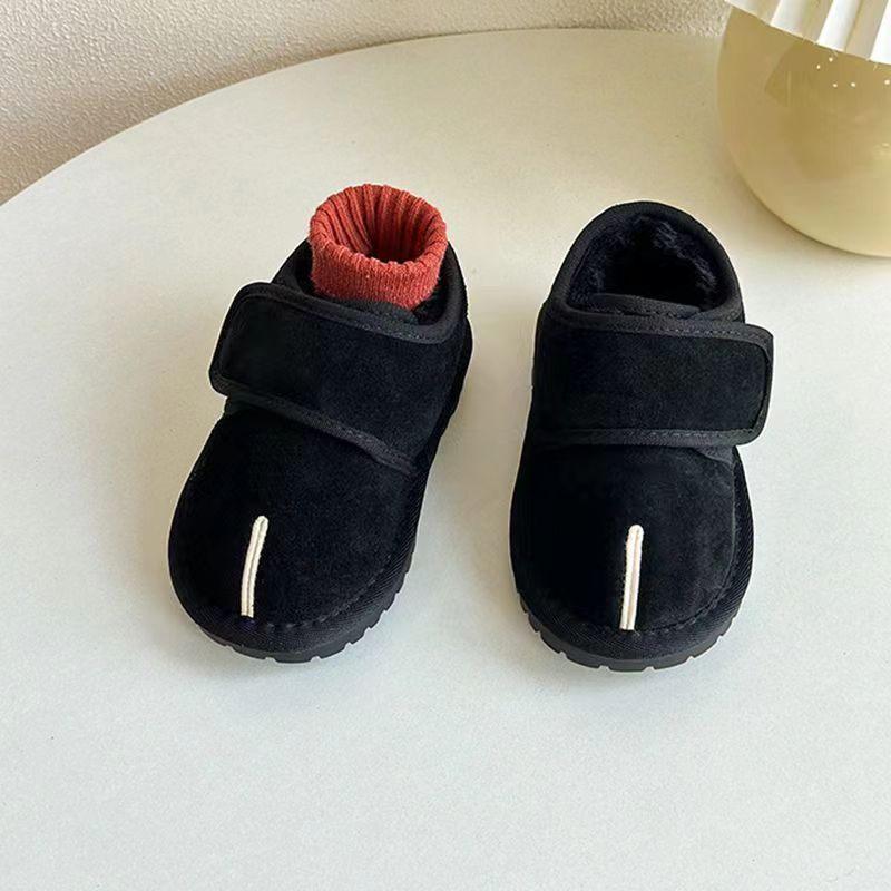 Baby Cotton Shoes Autumn/Winter New Children's Velvet Shoes Men's and Women's Shoes Fake Split Toe Snow Boots - V.I.P Digital Presence