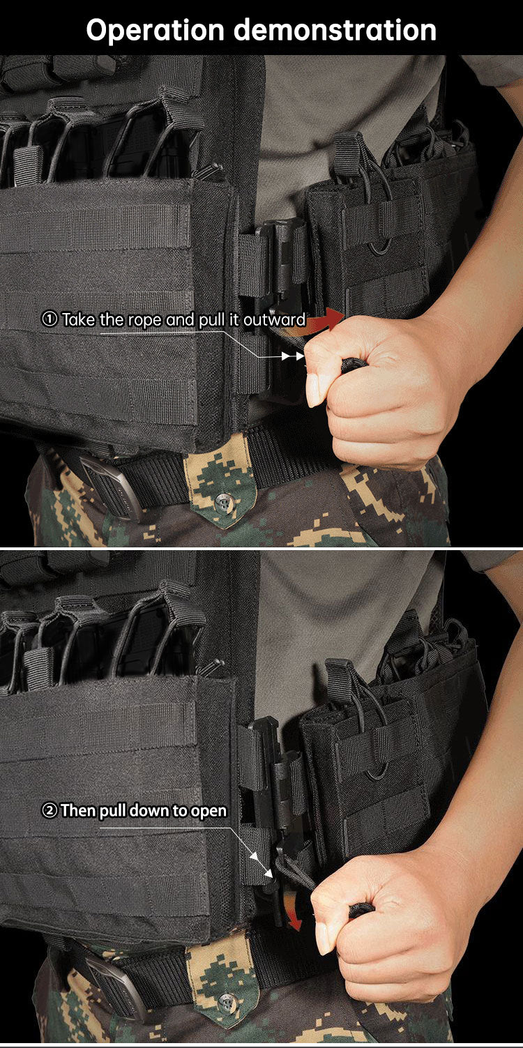 Outdoor Quick Dismantling Tactical Vest Outdoor Equipment 6094 Tactical Vest CS Training Equipment - V.I.P Digital Presence