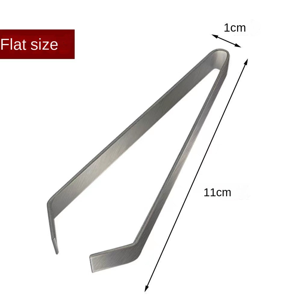 Stainless steel tweezers hair removal clip kitchen multifunctional hair removal tool for chicken and duck hair removal clip - V.I.P Digital Presence