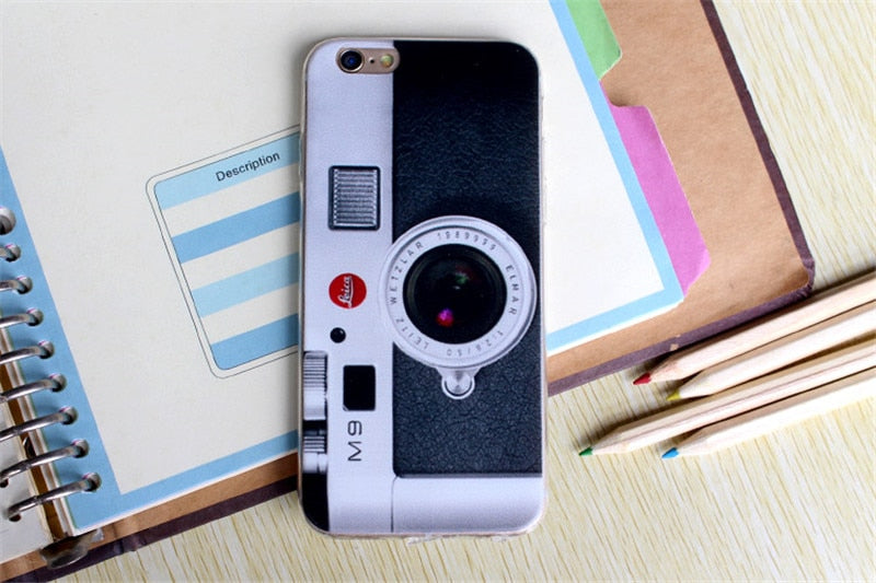 Cassette Tape Tpu silicone Case For Coque Apple iPhone 5 5s se 6 6s 6plus 6s PlusCases Camera Back Cover Capinha Vintage Fundas - V.I.P Digital Presence