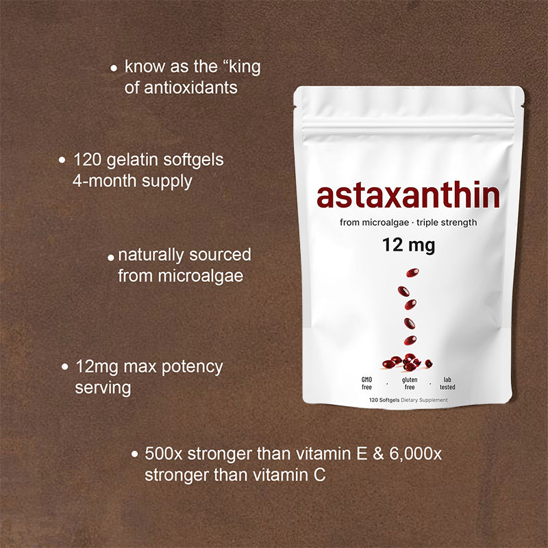 Astaxanthin Capsules ASTAXANTHIN Rich DHA Support - V.I.P Digital Presence