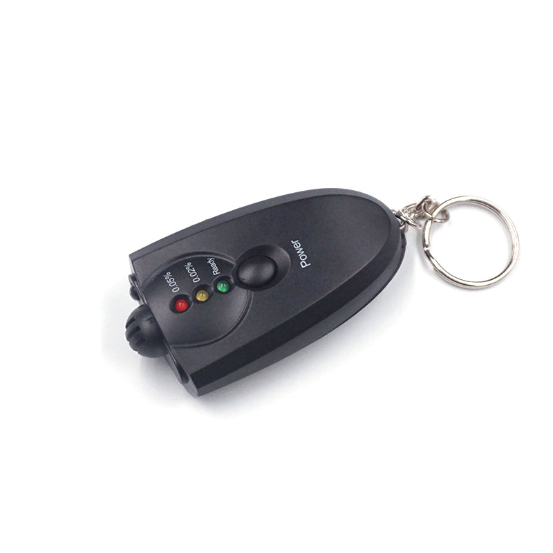 Mini Professional Digital Breathalyzer Key Chain Alcohol Tester Alcohol Breath Analyze Tester with flashlight - V.I.P Digital Presence