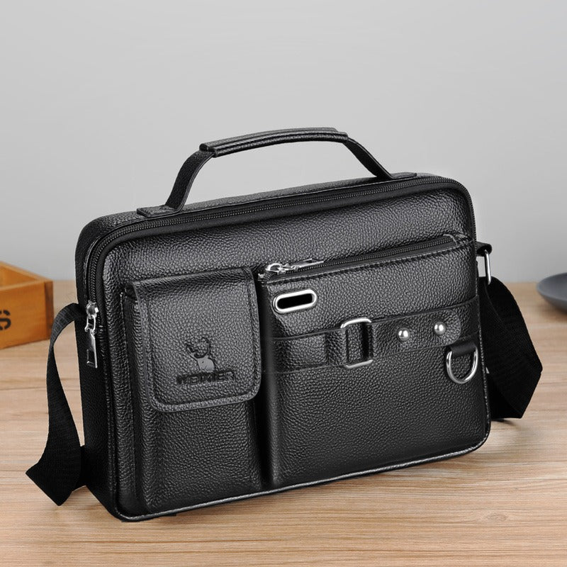 One Shoulder Bag Men's Cross Shoulder Bag Casual Handbag Business One Shoulder Cross Body Bag Men's Satchel Design Hanging Bag - V.I.P Digital Presence