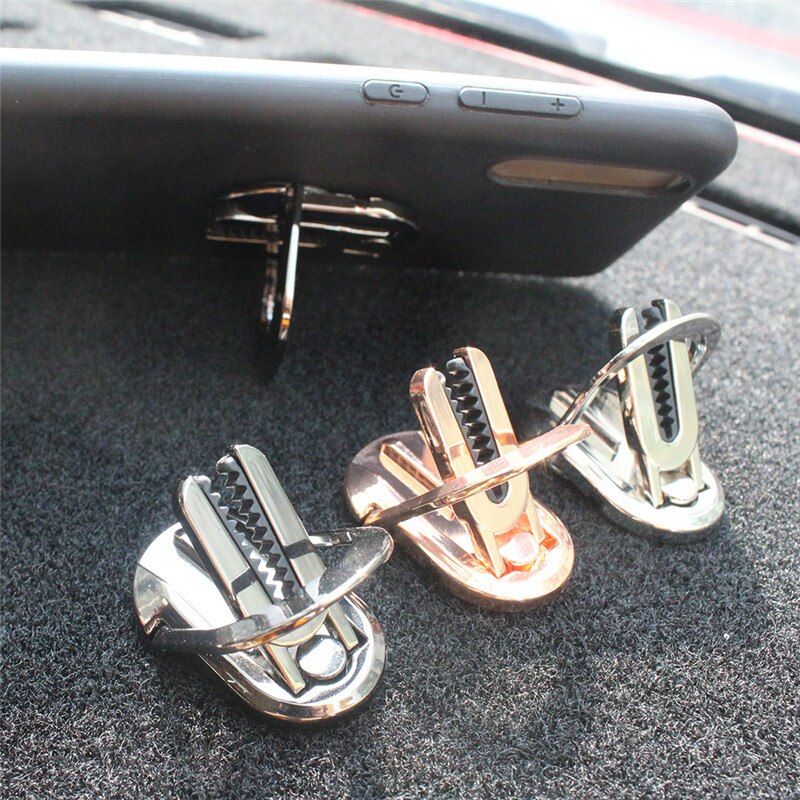 Multi-purpose Car Air Vent Mobile Phone Finger Ring Universal Phone Holder Bracket 360 Rotatable Stand For Iphone Samsung Huawei - V.I.P Digital Presence