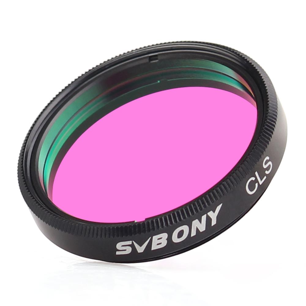 SVBONY 1.25'' UHC + UV-IR+CLS 3 uds Filtros de eliminación de contaminación lumínica para telescopios astronómicos Ocular Observaciones de profundidad