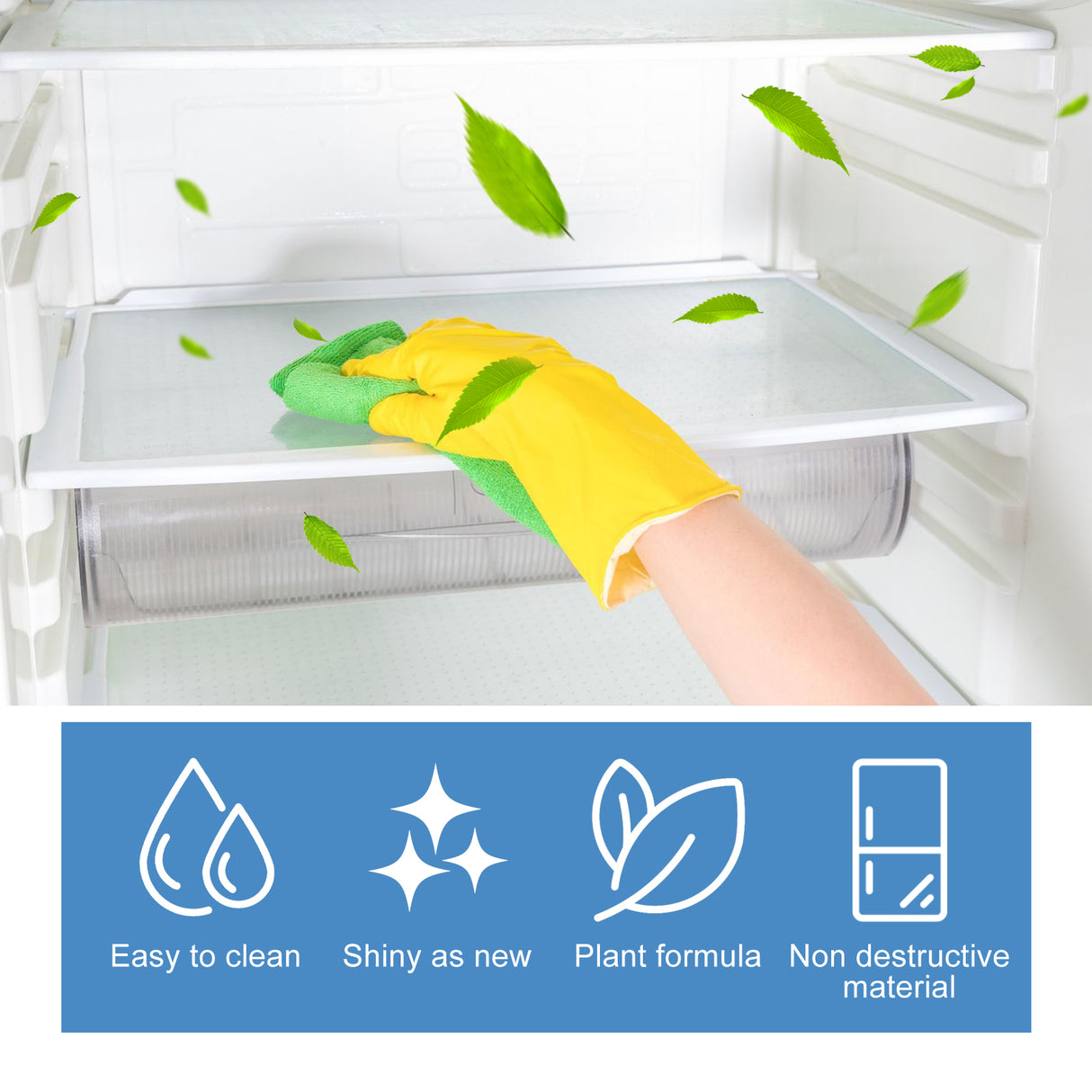 Refrigerator Cleaning Tablets, Refrigerator Freezer Deep Cleaning Descaling Go Dirt Odor Effervescent Tablets - V.I.P Digital Presence