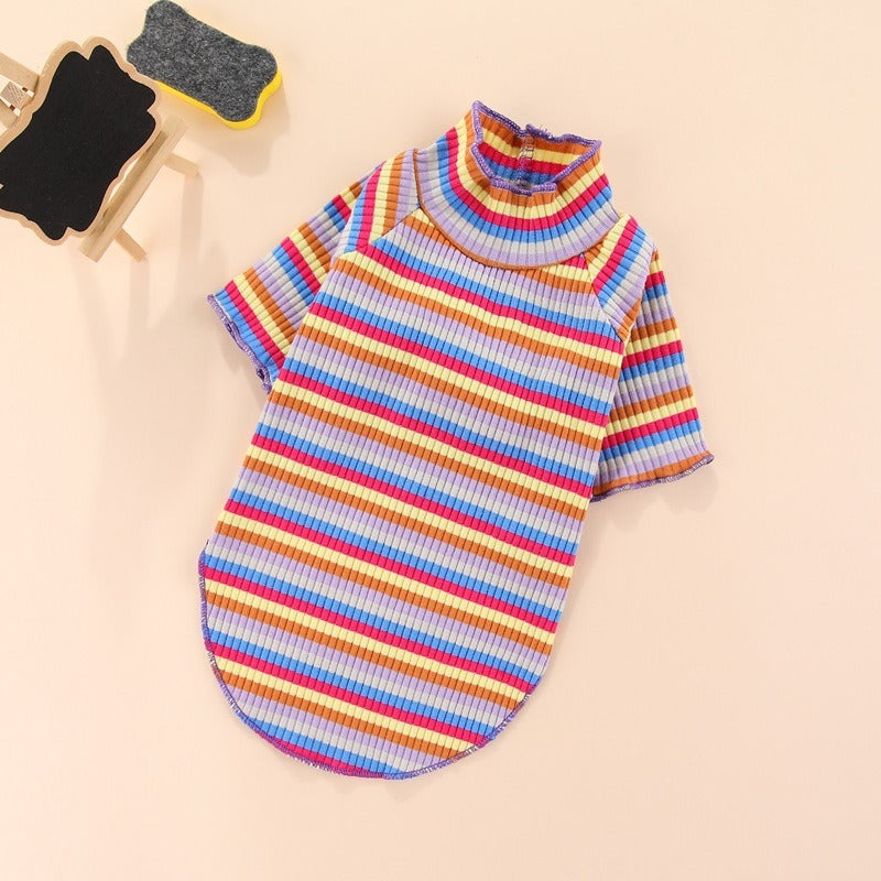 Netizen Teddy Little Dog Clothes Basecoat Summer Wear Thin Cotton Pet Clothing Spring Summer Cat - V.I.P Digital Presence