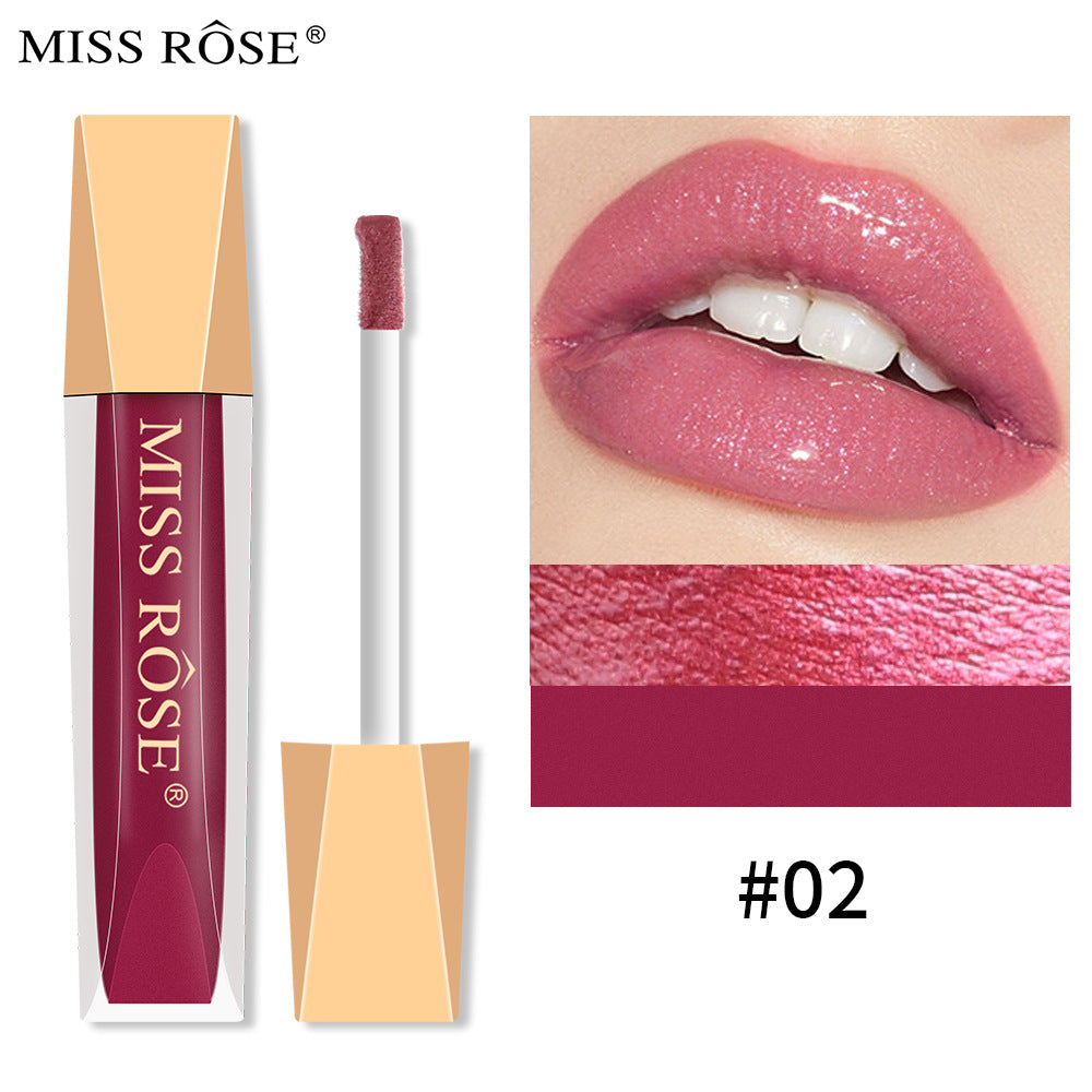 Matte Lip Gloss Liquid Pearlescent Lip Gloss Non Fading Non Stick Cup Velvet Lip Glaze Lipstick - V.I.P Digital Presence