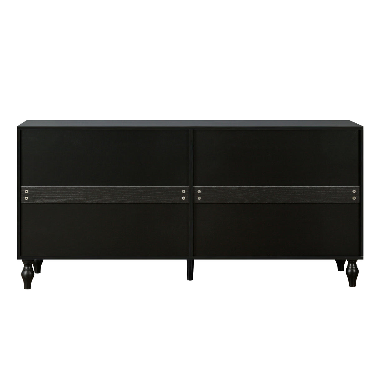 Vintage White Large Faceted Carved And Spliced Doors Combined With Black Frames For TV Stand Table,Sideboards, Accent Cabinets - V.I.P Digital Presence