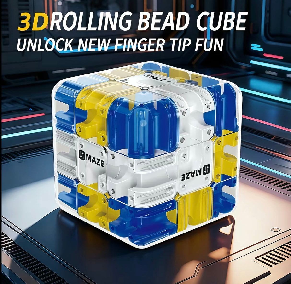 BrainOrbit Maze Cube