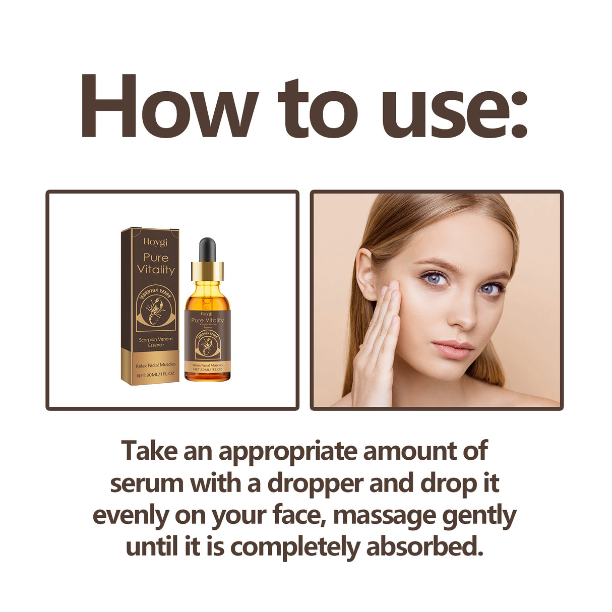 Scorpion Venom Essence, Moisturizing Anti-Wrinkle Carry Bright Color Of Skin Firming Skin Anti-Aging Essence - V.I.P Digital Presence