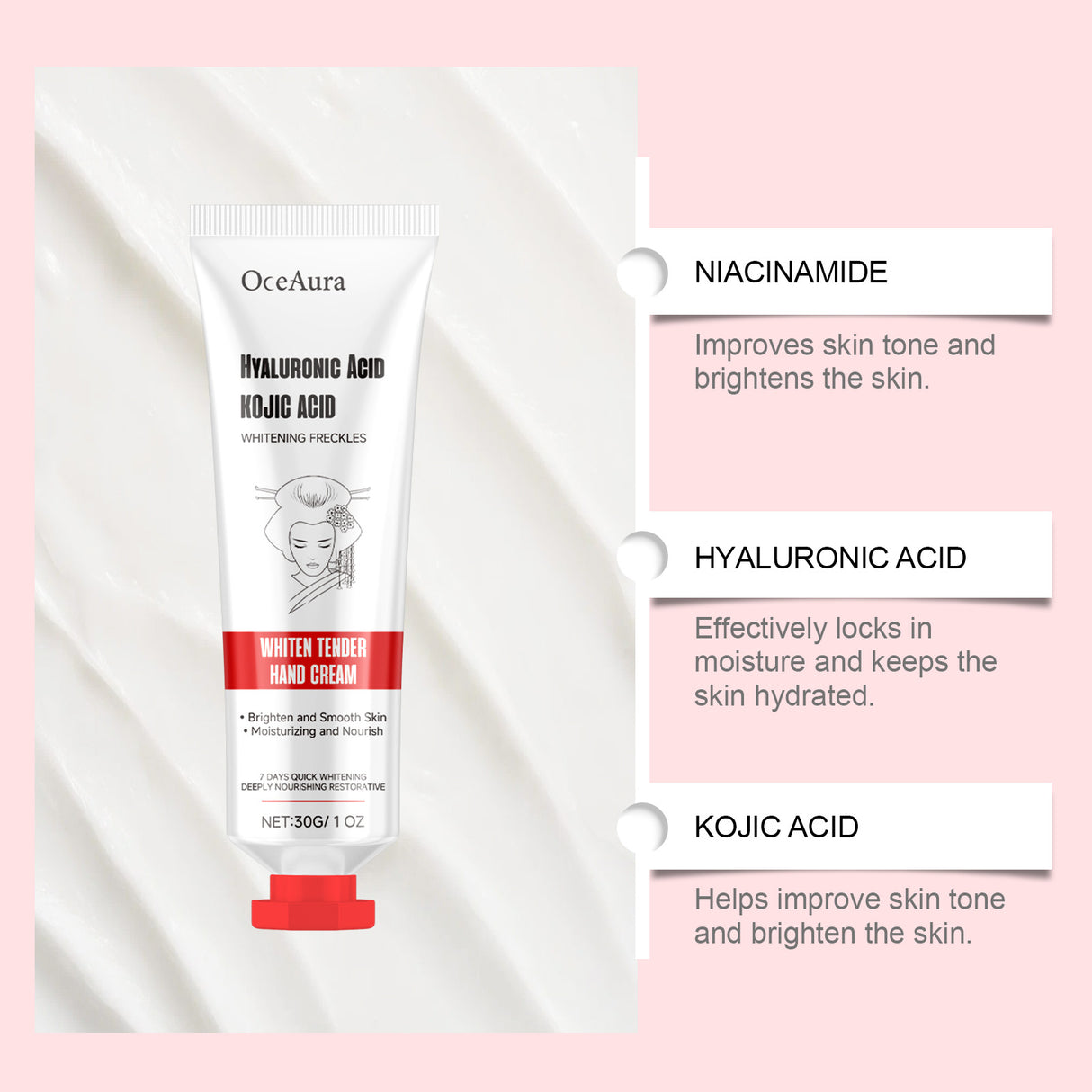 Crema de manos para mujer: Hidrata, alivia la sequedad, hidrata, anticongelante, con fragancia iluminadora y repara suavemente.