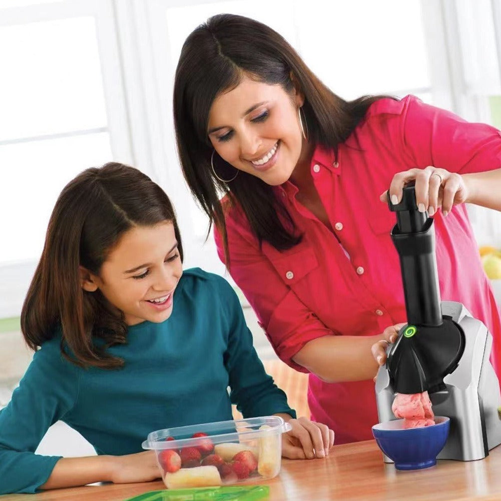 Household electric ice cream fruit yogurt machine ice cream machine children's ice cream making machine - V.I.P Digital Presence