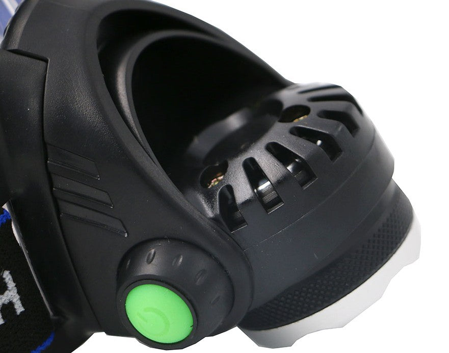 3800LM XM-L T6 LED Headlamp Zoomable Headlight Waterproof Torch Flashlight - V.I.P Digital Presence