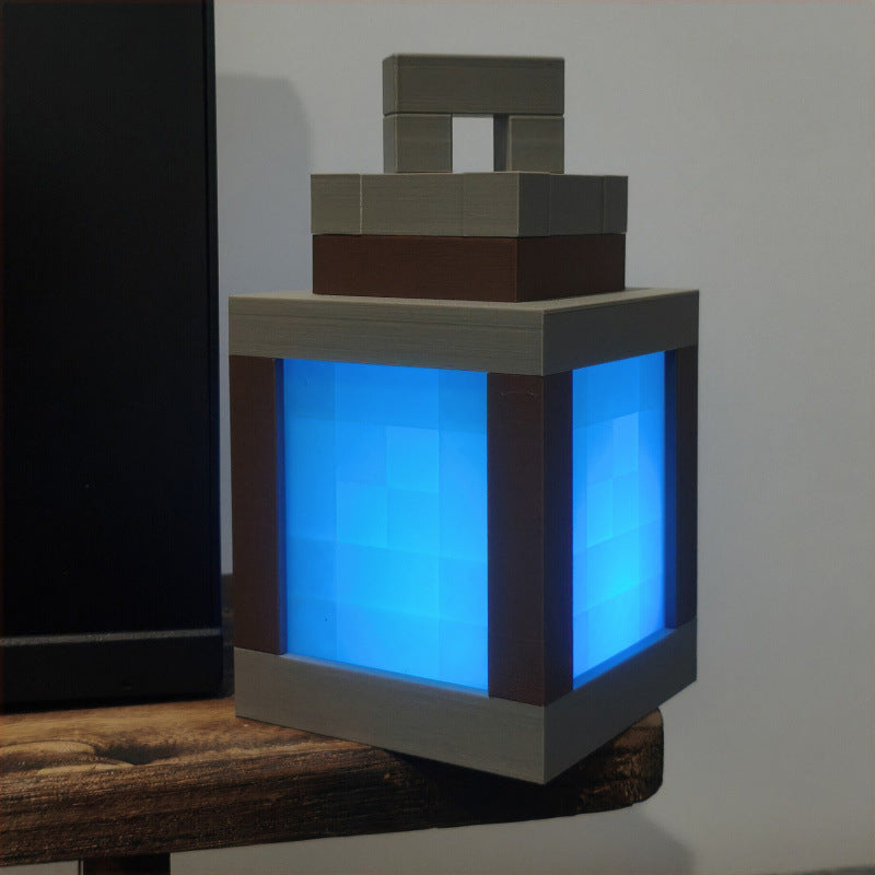 Pixel wall night light, USB hanging torch, bedroom/gaming/kids' room decor. - V.I.P Digital Presence
