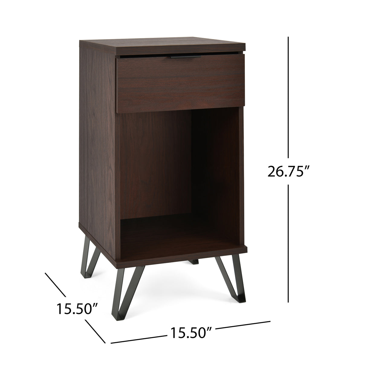 1 DRAWER TALL END TABLE - V.I.P Digital Presence