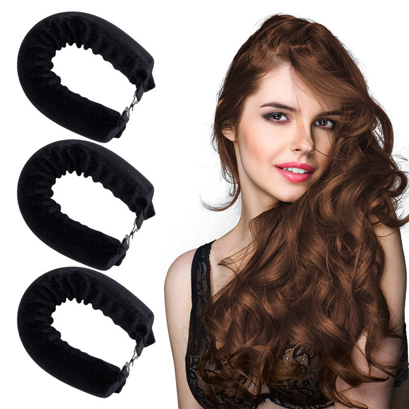 Sleeping lazy heatless hair curler simple big wave bold curling iron - V.I.P Digital Presence