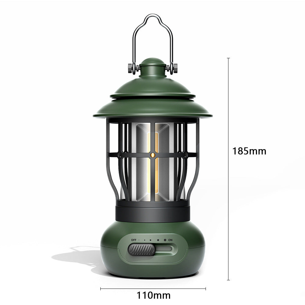 Camping Ligjt Outdoor Ambience Lighting Camping Light Vintage Horse Light Gift USB Charging Tent Camp Lamp - V.I.P Digital Presence