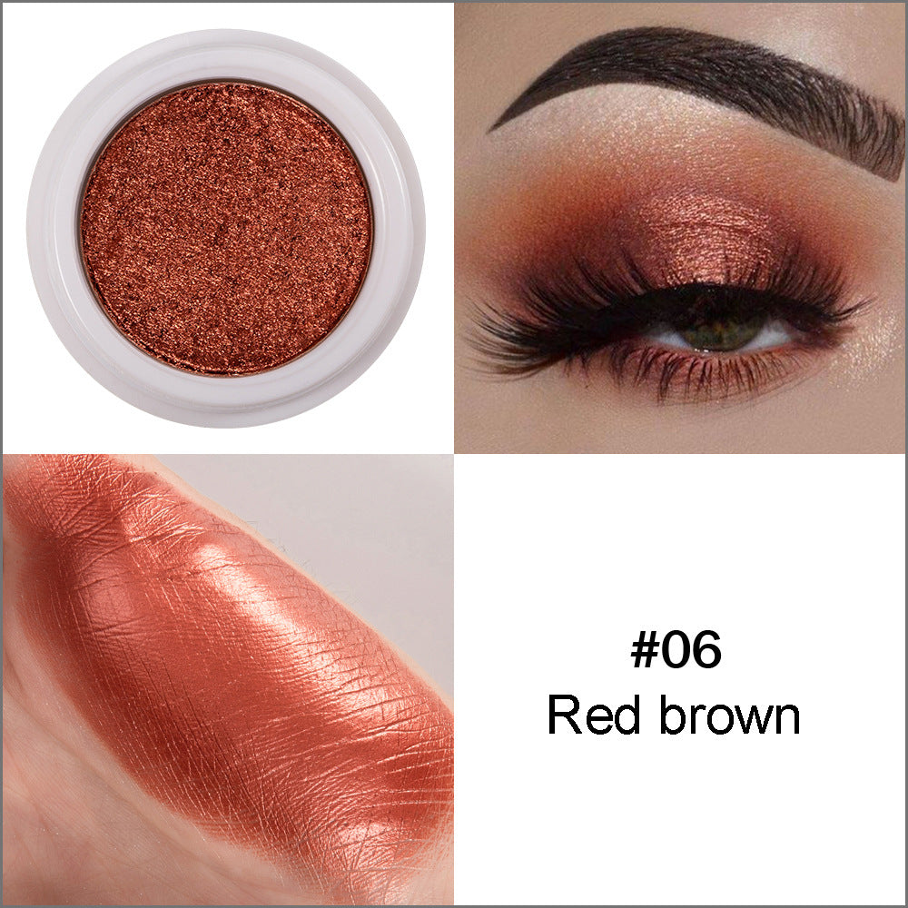 HANDAIYAN Makeup Eye Shadow Monochromatic Polarized Pearlescent Non-Smudge Eye Shadow Cream Easy To Color - V.I.P Digital Presence