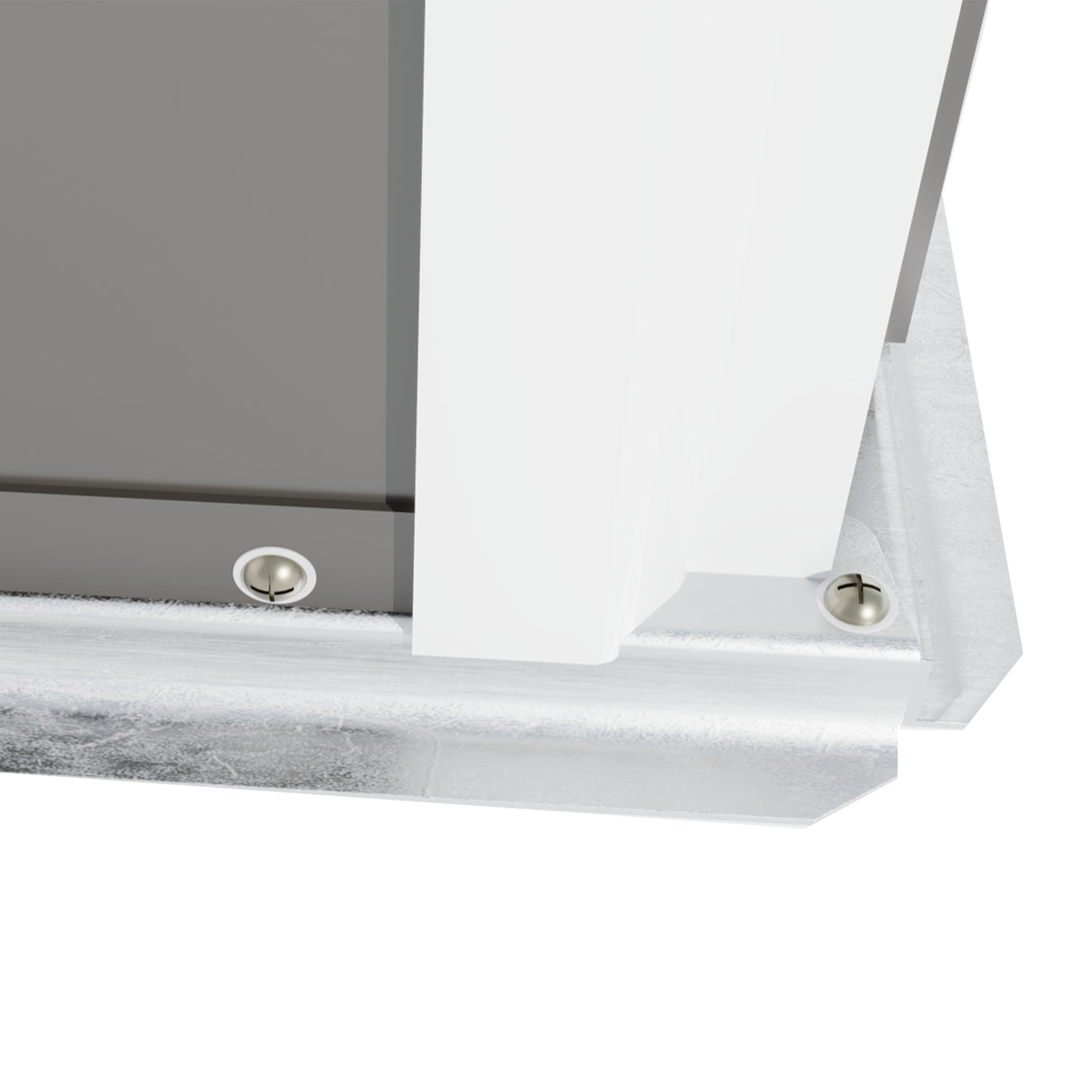 5 * 3FT outdoor storage shed, tool shed with sloping roof and lockable door, backyard garden metal shed, courtyard lawn, gray - V.I.P Digital Presence