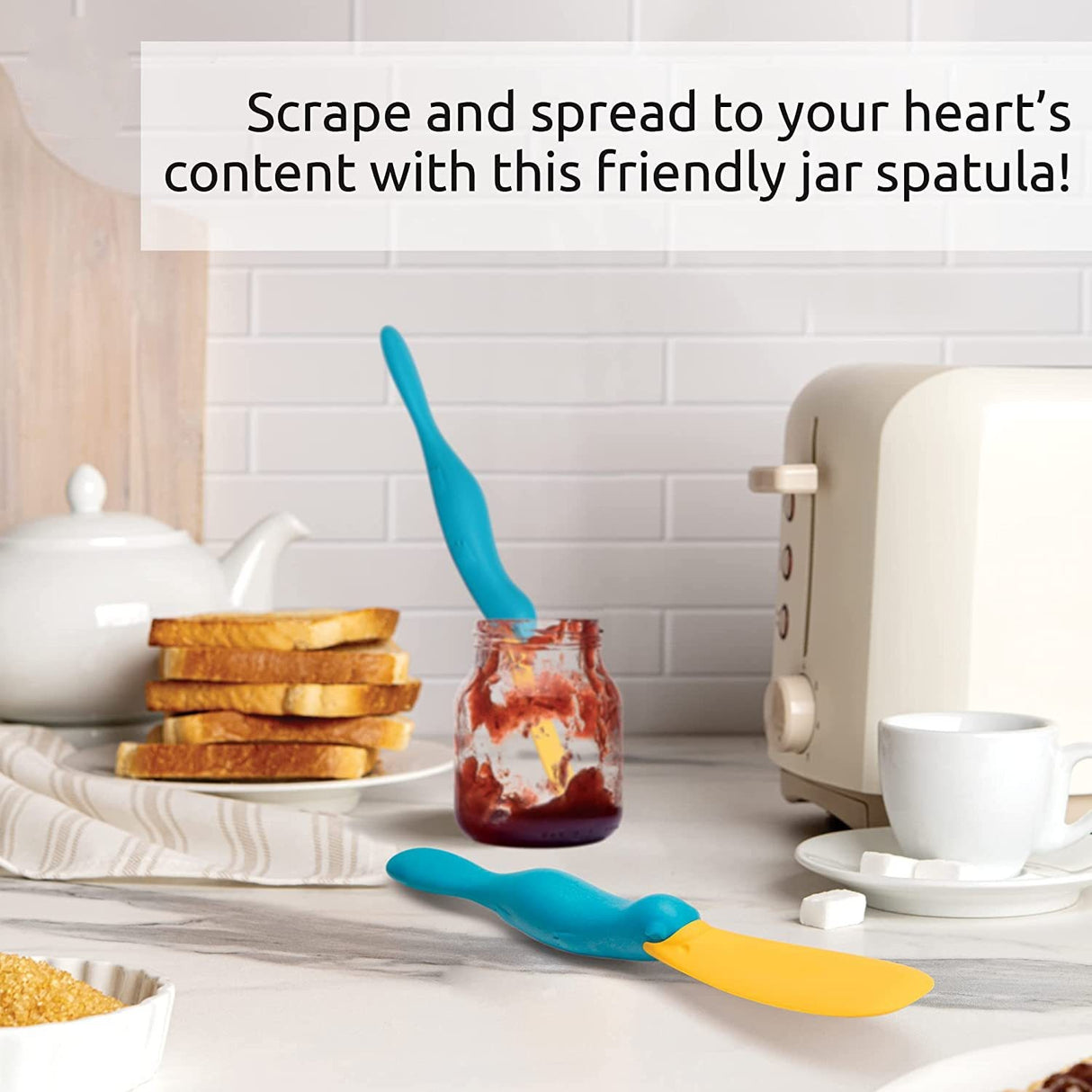 Silicone platypus toast spreading stick creative bread pie spreading knife seasoning brush cheese butter scraper - V.I.P Digital Presence