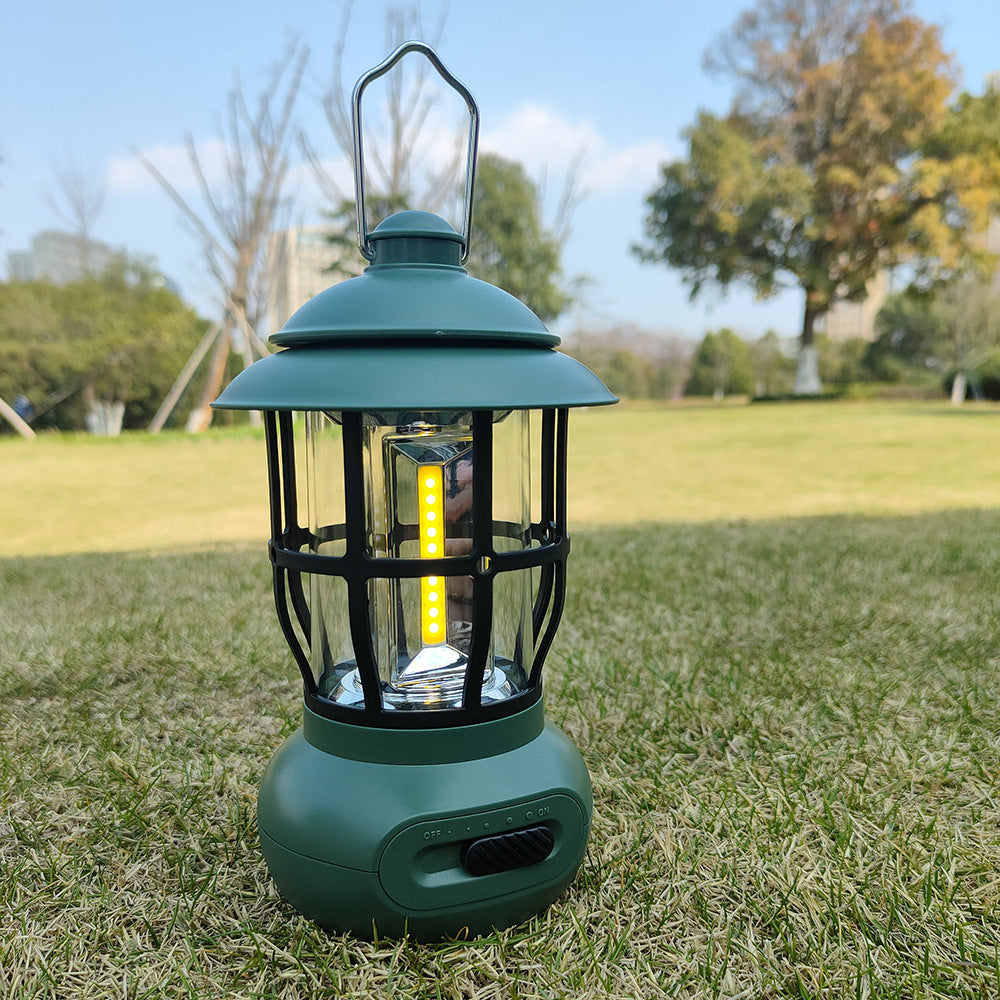 Camping Ligjt Outdoor Ambience Lighting Camping Light Vintage Horse Light Gift USB Charging Tent Camp Lamp - V.I.P Digital Presence