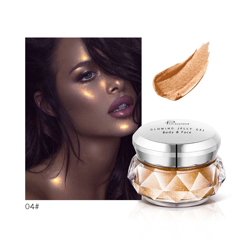Pudaier Jelly Gel Face Highlighter Body Highlighter Mermaid Eyeshadow - V.I.P Digital Presence